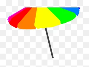 Transparent Background Beach Umbrella Clipart - Png Download ClipartFlare.com 