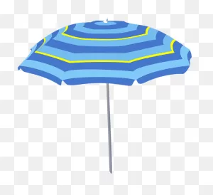Large Umbrella Beach - Free Vector Graphic On ClipartFlare