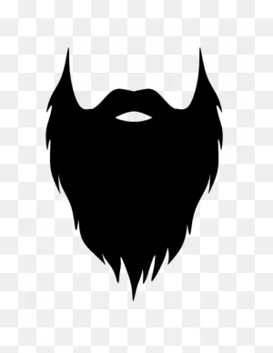 Beard Clipart Black - Transparent Background Beard Clip Art - Png ClipartFlare.com 