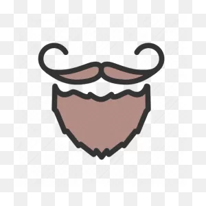 Beard, Face, Hair, Man, Moustache, Mustache Icon - Download On ClipartFlare.com 