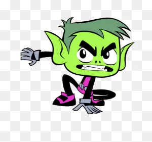 Beast Boy Clipart Beats - Teen Titans Go Beast Boy Png Transparent ClipartFlare.com 