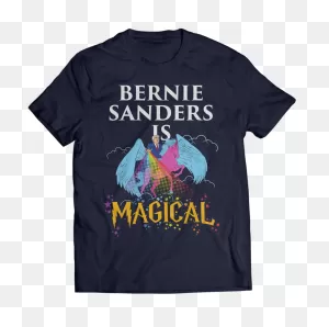 Bernie Sanders For President Elections - Navy Blue Shirts With ClipartFlare.com 
