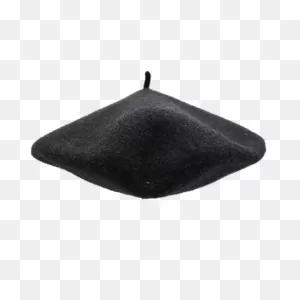 Classic Dark Heather Grey Beret Man