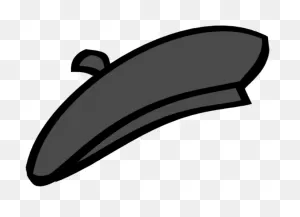 Download Hd Beret Hat Cliparts - Beret Clipart Transparent Png ClipartFlare.com 