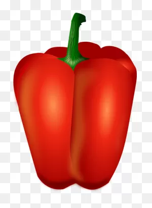 Bell Pepper Red Food - Free Vector Graphic On ClipartFlare