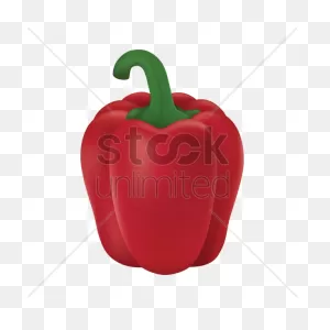 Bell Pepper Vector Image - 1978999 | Stockunlimited