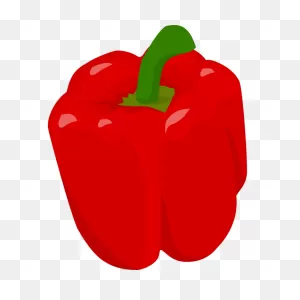 Red Bell Pepper | Free PNG-WebP