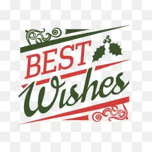Best Wishes Christmas Typographic Seal Transparent Png & PNG-WebP ClipartFlare.com 