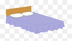 Yellow Furniture Bed Frame Clip Art Futon Pad Clipart - Yellow ClipartFlare.com 