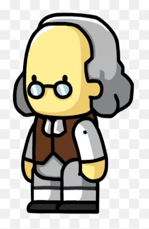Benjamin Franklin | Scribblenauts Wiki | ClipartFlare
