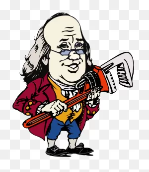 Ben Franklin Clipart - Full Size Clipart (#2941987) - ClipartFlare