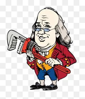 PNG-WebP Free Ben Clipart Franklin - Benjamin Franklin Plumbing - Png ClipartFlare.com 