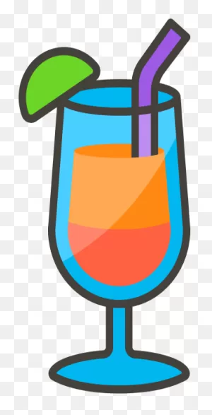 Tropical Drink Emoji Icon - Emojis De Bebidas Clipart - Large Size ClipartFlare.com 