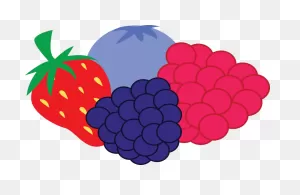 Raspberry Clipart Transparent Background - Cartoon Berries Clipart ClipartFlare.com 
