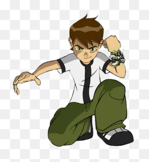 Ben 10 Showing The Omnitrix - Ben 10 En Png Clipart - Full Size ClipartFlare.com 