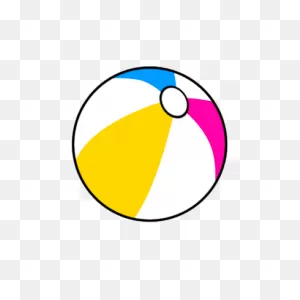 How To Draw Beach Ball - Beach Ball Drawing Easy Clipart - Full ClipartFlare.com 