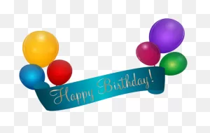 Happy Birthday Banner Transparent Clip Art | Happy Birthday Png ClipartFlare.com 