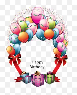 Balloons And Gifts Happy Birthday! | Happy Birthday Greetings ClipartFlare.com 