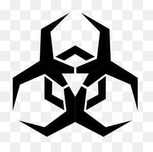 Biohazard Symbol Clipart - ClipartFlare - ClipartFlare