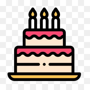 Purple Birthday Cake Icon - Free Purple Cake Icons