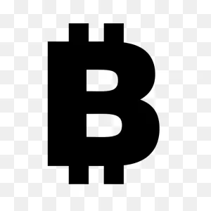 Bitcoin Silhouette | Free Svg