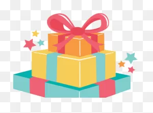 Birthday Present Clipart Clear Background - Birthday Gift Clipart ClipartFlare.com 