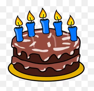 5 Birthday Candle Png - Happy Birthday Clipart Transparent Png ClipartFlare.com 