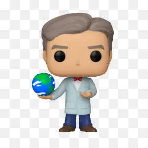 Bill Nye The Science Guy - Bill Nye With Globe Pop! Vinyl Figure