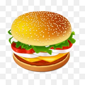 Burger Clipart Big Mac Pencil And In Color Burger Png - ClipartFlare
