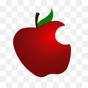 Bite Mark Clip Art Apple With - ClipartFlare