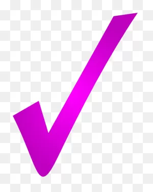 Download Hd Pink Gradient Check Mark Clip Art - Pink Check Mark ClipartFlare.com 