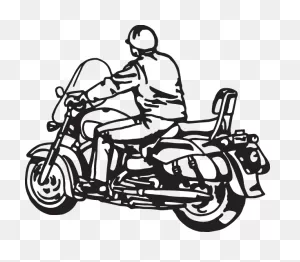 Biker Clip Art - Png Download - Full Size Clipart (#3081192 ClipartFlare.com 