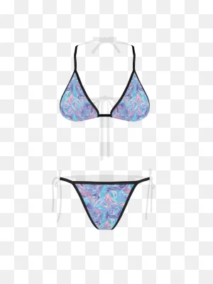 Blue Oil Slick - Bikini