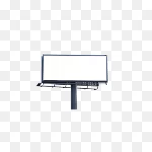 Empty Roadside Billboard Transparent Png - Stickpng