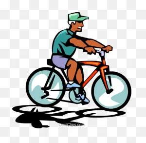 Bike Rider Royalty Free Vector Clip Art Illustration -Vc015993 ClipartFlare.com 