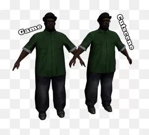 Download Big Smoke Xofnus - Gta Sa Big Smoke Skin - Full Size Png ClipartFlare.com 
