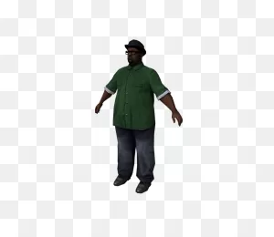 Pc / Computer - Grand Theft Auto: San Andreas - Big Smoke - The ClipartFlare.com 