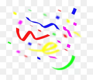 Color Confetti Vector Illustration | Public Domain Vectors