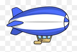 Transparent Blimp Clipart - Png Download - Full Size Clipart ClipartFlare.com 