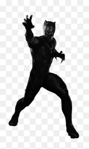 Black Panther Superhero Movie Film Clip Art - Black Panther Png ClipartFlare.com 