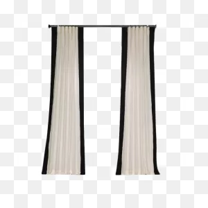 Download Hd Readymade Curtains - Black And White Curtain Clipart ClipartFlare.com 