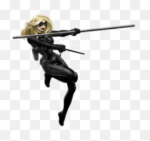 Download Hd Arrow Black Canary Portrait Art - Arrow Black Canary ClipartFlare.com 