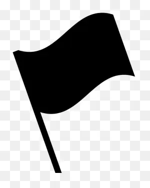 Black Flag Emoji Clipart - Emoji Bandera Negra - Png Download ClipartFlare.com 