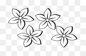 Free Black Flower Clipart, Download Free Black Flower Clipart Png ClipartFlare.com 