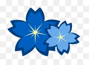 Free Blue Flower Transparent Background, Download Free Blue Flower ClipartFlare.com 