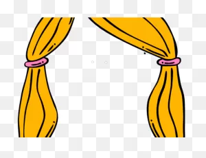 Blonde Clipart Wig - Cartoon Girl Face - Png Download - Large Size ClipartFlare.com 