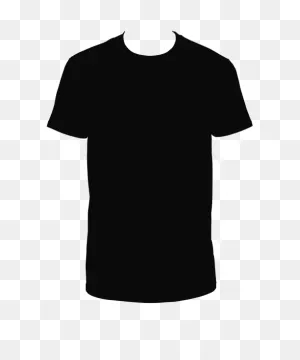 Tshirt Black Clipart Transparent Png - Stickpng