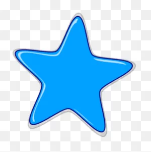 Blue Star Clip Art - Pink Star Clipart - Png Download - Full Size ClipartFlare.com 