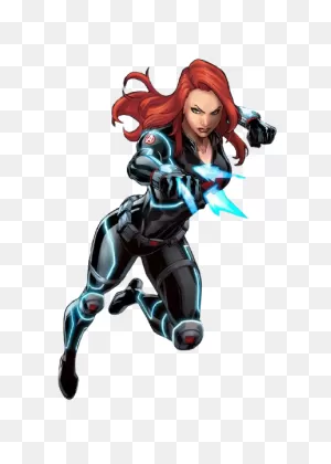 Black Widow Render (Request) By Kaijuboy455 On 