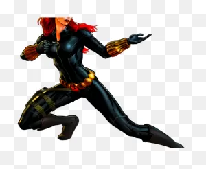 Black Widow Clipart Cute - Black Widow Avengers Alliance Png ClipartFlare.com 